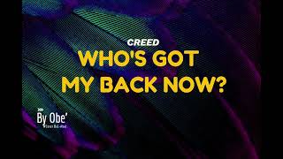 Whos Got My Back Now By Creed cover BaLAbaL [upl. by Eniamart]