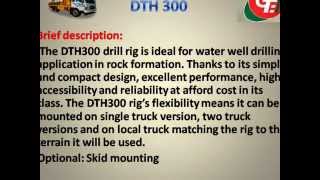 DRILLING RIG DTH 300 [upl. by Zak]