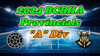 4K 2024 BCBHA BC Ball Hockey Provincial A Div Valley Stars vs Vikings Provincials ballhockey [upl. by Lucina]