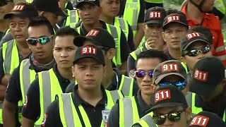 500 emergency responders deployed in Davao City for ASEAN 2017 [upl. by Boycie895]