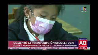 Comenzó la preinscripción escolar 2025 [upl. by Enelhtac]