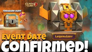 Supercell Confirmed Treasure Hunt Event Date Clash of Clans [upl. by Gerri350]