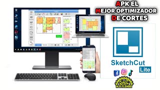 SketchCut Lite ¶ El Mejor Optimizador de Cortes de Tableros para Movil 📲 ✂️ ¶ Tutorial Como usarla [upl. by Krueger]