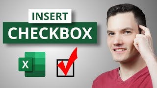 How to Insert Checkbox in Excel [upl. by O'Donovan]