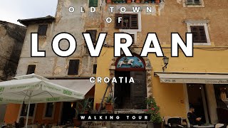 Walking Tour in Lovran Croatia [upl. by Lewanna]