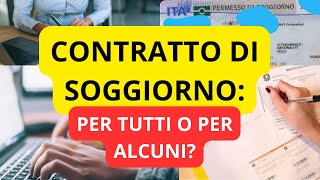 💥 CONTRATTO DI SOGGIORNO E LE SUE CARATTERISTICHE OBBLIGATORIO PER TUTTI O NO [upl. by Tessler806]