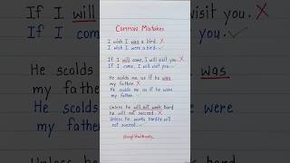 Common Mistakes in English 😱💯👩‍🏫 english education grammar englishtips [upl. by Eelrahc]