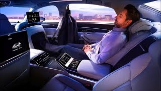 INSIDE the 2018 Maybach S600 Pullman vs 2018 Audi A8 [upl. by Eiliak]