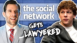 Real Lawyer Reacts to The Social Network Full Movie  LegalEagle [upl. by Alenas]