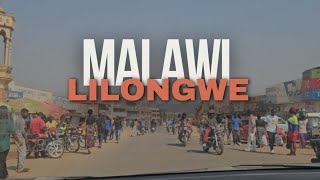 Driving Through A Busy Road To Lilongwe Town  Malawi 🇲🇼 [upl. by Benjamin618]