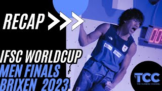 WATCH Recap Men Boulder Finals  Brixen  IFSC Worldcup 2023 [upl. by Gnehs742]