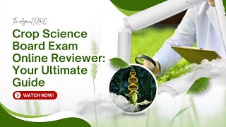 CROP SCIENCE ONLINE REVIEWER FOR LICENSURE EXAMINATION FOR AGRICULTURIST [upl. by Leviralc736]