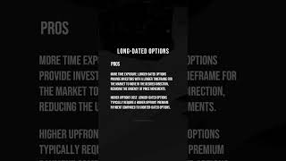 Looking for more exposure and willing to invest upfront Longdated options are the way to go [upl. by Aileme]