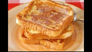 French Toast Without MilkHomemade French ToastClassic amp Quick recipe RUBY KITCHEN [upl. by Esnofla]