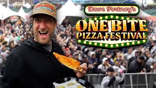 Dave Portnoys One Bite Pizza Fest — Behind The Scenes [upl. by Southard]