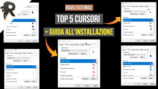 TOP 5 Cursori per Windows 10  Guida allinstallazione [upl. by Hanad130]