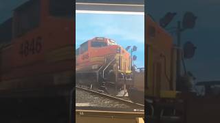 Trainz Railroad Simulator 2019  CSX AC4400CW And BNSF C449W 02 shorts trainz csx bnsf [upl. by Rebecka]