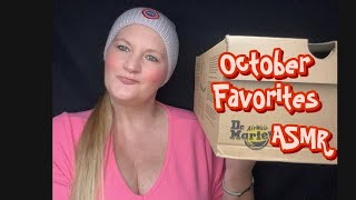 ASMR ⚠️ Achtung Tinglesgefahr October FAVORITES • Mouth Sounds • Whispering • Tapping show amp tell [upl. by Hayidan442]