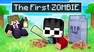 The Very FIRST ZOMBIE Story In Minecraft [upl. by Gottuard]