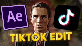 HOW TO Make HARD TikTok Edits I After Effects Beginner Tutorial [upl. by Yenaled]