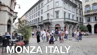 MONZA ITALY 🇮🇹 WALKING TOUR SUMMER 2024 [upl. by Delilah]