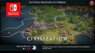 Civilization VI Deity On Switch  Amanitore  Part 4  Perfect Time For Floods Switch [upl. by Nebeur]