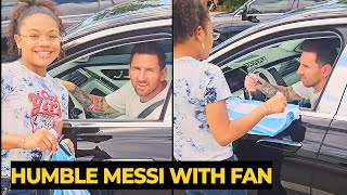 Young reporter thanked MESSI after getting his autograph and taking a selfie  Football News Today [upl. by Kemppe]