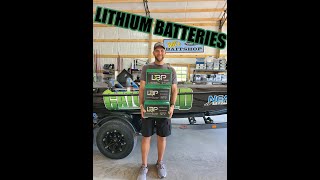 Lithium Batteries In A BASS BOAT [upl. by Enelym]