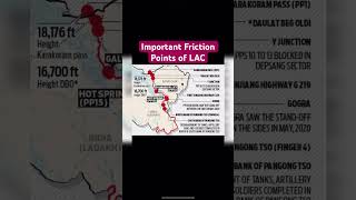 16122024 LAC Friction points  Important Mapsprelims2025 upsc pcs placesinnewscurrentaffairs [upl. by Aicillyhp151]