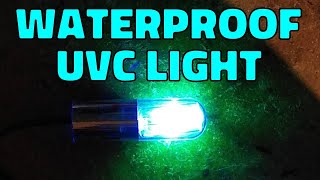 Waterproof germicidal light teardown  with schematic [upl. by Obadias]