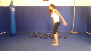 Video One Arm Kettlebell Swing [upl. by Lynne]