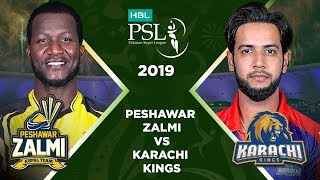 Match 30 Full Match Highlights Peshawar Zalmi Vs Karachi Kings  HBL PSL 4  HBL PSL 2019 [upl. by Mcclimans]