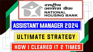 Ultimate Strategy Of NHB Assistant Manager 2024 [upl. by Eggett628]