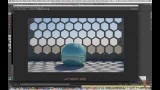 Maya 2014 Create Hexagon Grid Tutorial by Stuart Christensen [upl. by Ytsihc]