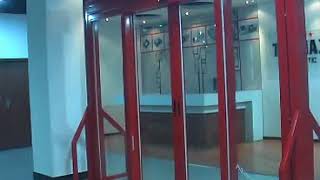 Tormax automatic door system with emergency exit doorbreakout system [upl. by Nagiam400]