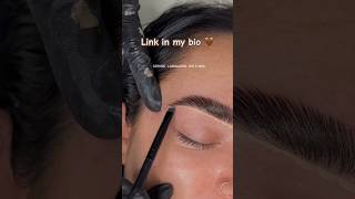 This is your sign to get an eyebrow lamination and tinting🤎 browlifting browtint [upl. by Eelydnarb]