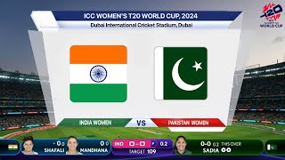 🔴 Live India Women Vs Pakistan Women Live World Cup  IND W vs PAK W  IND Women vs PAK Women [upl. by Borries843]