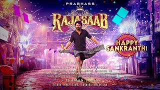 The Rajasaab  Title Announcement Video  Prabhas  Maruthi  Thaman S  People Media Factory [upl. by Whittemore]