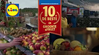 Lidl voor de 10 keer beste supermarkt in Groente en Fruit  TV commercials [upl. by Bortman200]