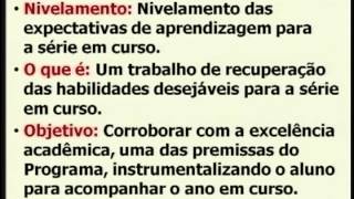 Veja como funciona o processo de nivelamento do novo modelo de Escola de Tempo Integral [upl. by Niriam]