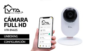 CÁMARA FULL HD 1080p  Unboxing  Configuración  VTA Casa Inteligente 84615 [upl. by Htidirrem658]