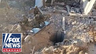 STUNNING New video from inside the Hamas terror tunnels [upl. by Ardena606]