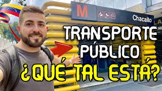 ¿COMÓ está ACTUALMENTE el TRANSPORTE PÚBLICO en VENEZUELA ¿CUÁNTO CUESTA CARACAS 2022 [upl. by Siramaj947]