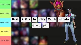 Best Adcs to pair with Renata part 1  shorts League of Legends [upl. by Hsara]