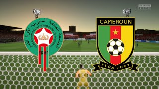 FIFA 23  Maroc vs Cameroun  AFCON §6  Groupe A J1 [upl. by Diogenes]