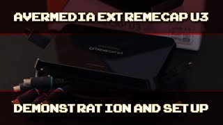 Avermedia ExtremeCap U3 Overview and Setup [upl. by Laney24]