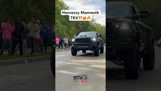 1000HP Hennessy Mammoth TRX Leaving Cars and Coffee [upl. by Aninaig]