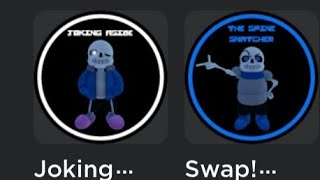 Joking aside and swap sans Showcase old Gamepasses Undertale Free Model Remake [upl. by Cung]