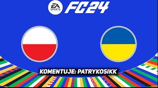 Symulacja meczu POLSKA  UKRAINA [upl. by Adnilreh]