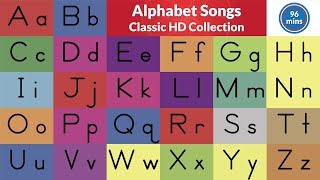 Alphabet Songs  ABC Song Collection  Teach the Letters and Sounds [upl. by Lienaj]